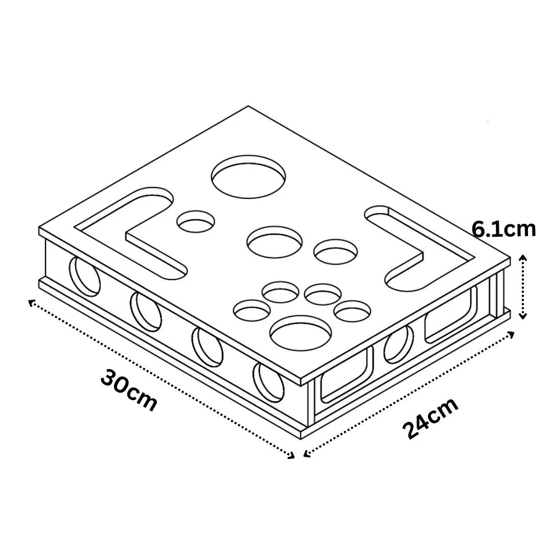 ClawCure® Nail-Filing Scratching and Play Box