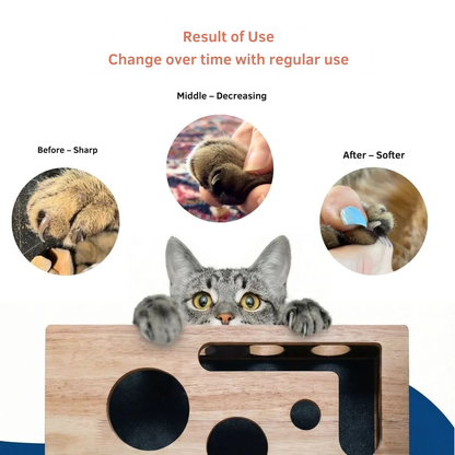 ClawCure® Nail-Filing Scratching and Play Box