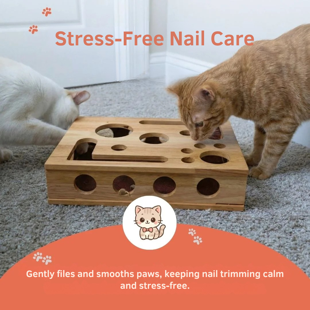 ClawCure® Nail-Filing Scratching and Play Box